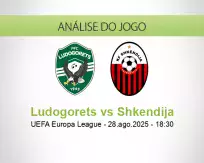 Prognóstico Ludogorets Shkendija (28 August 2025)
