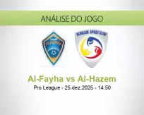 Prognóstico Al-Fayha Al-Hazem (25 December 2025)