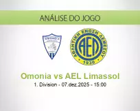 Prognóstico Omonia AEL Limassol (07 December 2025)