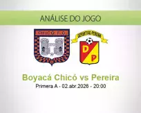 Prognóstico Boyacá Chicó Pereira (02 April 2026)