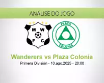 Prognóstico Wanderers Plaza Colonia (10 August 2025)