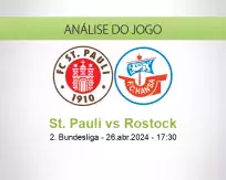 Prognóstico St. Pauli Rostock (26 April 2024)
