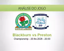 Prognóstico Blackburn Preston (20 February 2026)