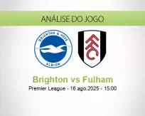 Prognóstico Brighton Fulham (16 August 2025)