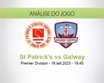 Prognóstico St Patrick's Galway (19 September 2025)