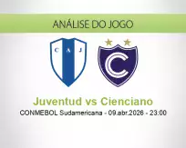 Prognóstico Juventud Cienciano (10 April 2026)