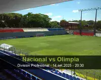 Prognóstico Nacional Olimpia (14 September 2025)