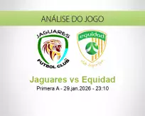 Prognóstico Jaguares Equidad (30 January 2026)