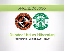 Prognóstico Dundee Utd Hibernian (20 December 2025)