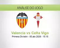 Prognóstico Valencia Celta Vigo (05 April 2026)