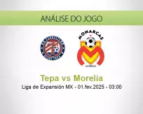 Prognóstico Tepa Morelia (01 February 2025)