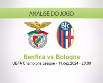 Prognóstico Benfica Bologna (11 December 2024)