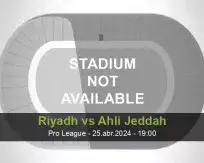 Prognóstico Riyadh Ahli Jeddah (25 April 2024)