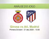 Prognóstico Girona Atl. Madrid (21 December 2025)