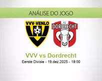 Prognóstico VVV Dordrecht (19 December 2025)