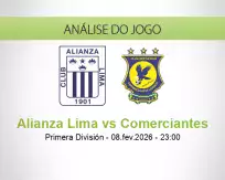 Prognóstico Alianza Lima Comerciantes (09 February 2026)