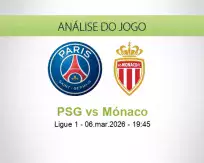 PSG vs Mónaco