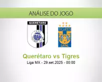 Prognóstico Querétaro Tigres (29 September 2025)