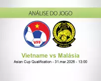 Prognóstico Vietname Malásia (31 March 2026)