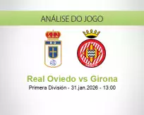 Prognóstico Real Oviedo Girona (31 January 2026)