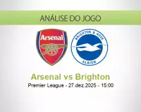 Prognóstico Arsenal Brighton (27 December 2025)