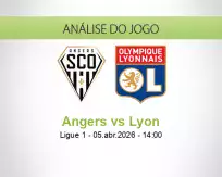 Prognóstico Angers Lyon (05 April 2026)
