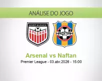Prognóstico Arsenal Naftan (03 April 2026)