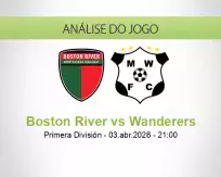 Prognóstico Boston River Wanderers (03 April 2026)