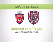 Prognóstico Botoşani CFR Cluj (19 December 2025)