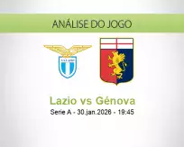Prognóstico Lazio Génova (30 January 2026)