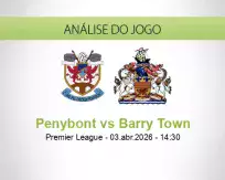 Prognóstico Penybont Barry Town (03 April 2026)