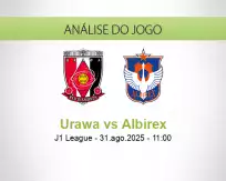 Prognóstico Urawa Albirex (31 August 2025)