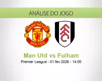 Prognóstico Man Utd Fulham (01 February 2026)