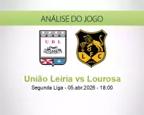 Prognóstico União Leiria Lourosa (05 April 2026)