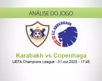 Prognóstico Karabakh Copenhaga (01 October 2025)