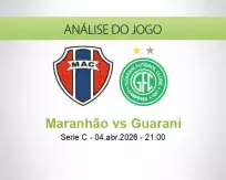 Prognóstico Maranhão Guarani (04 April 2026)