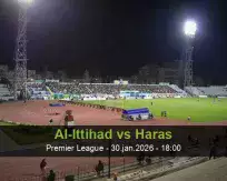 Prognóstico Al-Ittihad Haras (30 January 2026)