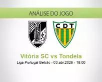 Prognóstico Vitória SC Tondela (03 April 2026)
