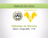Prognóstico Udinese Verona (25 August 2025)