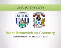 Prognóstico West Bromwich Coventry (11 December 2024)