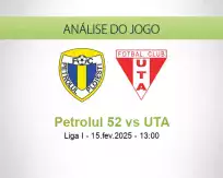 Prognóstico Petrolul 52 UTA (15 February 2025)