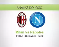Prognóstico Milan Nápoles (28 September 2025)
