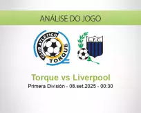 Prognóstico Torque Liverpool (08 September 2025)