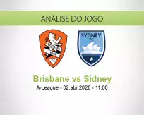 Prognóstico Brisbane Sidney (02 April 2026)