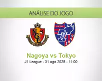 Prognóstico Nagoya Tokyo (31 August 2025)