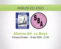 Prognóstico Alianza Atl. Boys (19 April 2026)