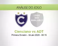 Prognóstico Cienciano ADT (04 April 2026)