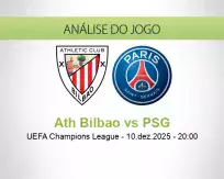 Prognóstico Ath Bilbao PSG (10 December 2025)