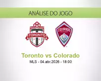 Prognóstico Toronto Colorado (04 April 2026)