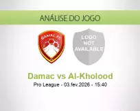 Prognóstico Damac Al-Kholood (03 February 2026)